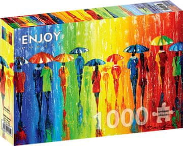 ENJOY Sestavljanka Ko dežuje 1000 kosov