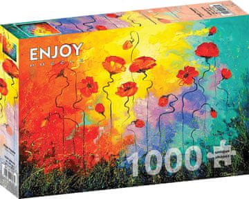 ENJOY Puzzle Čarobni makovi 1000 kosov