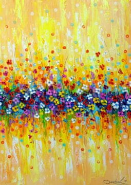 ENJOY Puzzle Fina abstrakcija v barvah 1000 kosov