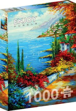 ENJOY Puzzle Mesto ob morju 1000 kosov