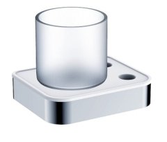 schmidler Držalo za kozarec s kozarcem ARIA, mirror finish