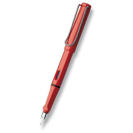 Lamy Nalivno pero Safari Shiny Red z rdečo nitko F