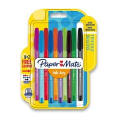 Paper Mate Pisalo PaperMate InkJoy 100 - komplet 10 barv