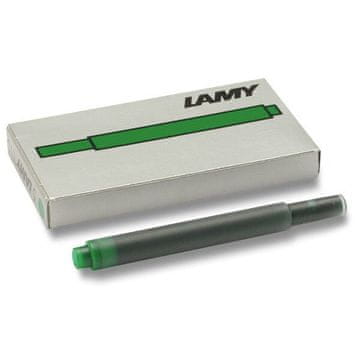 Lamy Kartuše s črnilom T 10, 5 kosov - zelene barve