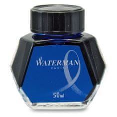 Waterman Steklenička s črnilom različnih barv modra