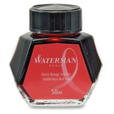 Waterman Steklenička s črnilom različnih barv rdeča