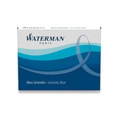Waterman Standardne stekleničke s črnilom - modro-črne