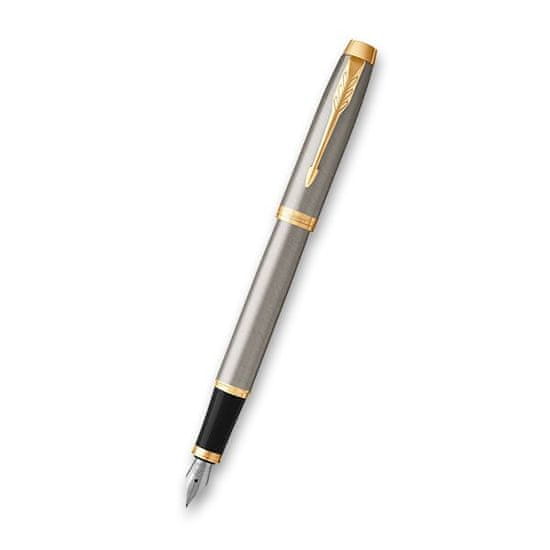 Parker IM Brushed Metal GT nalivno pero F