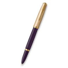 Parker Nalivno pero 51 Deluxe Plum GT 18K s peresom F