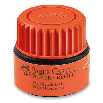 Faber-Castell Polnilo Texliner 1549, 30 ml - oranžno
