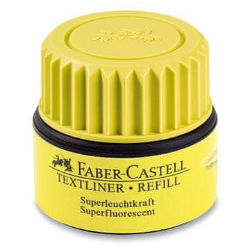 Faber-Castell Polnilo Texliner 1549, 30 ml - rumeno