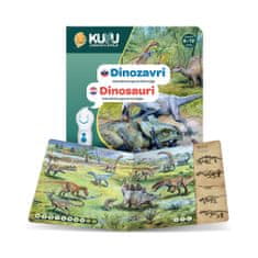 Singa Kuku interaktivna knjiga, dinozavri (brez pisala)
