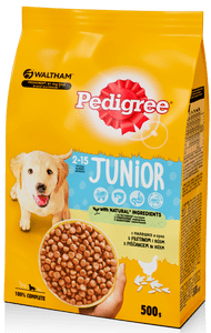 Junior suha hrana za pasje mladiče, piščanec & riž, 500 g