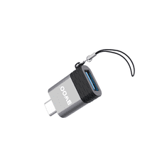 BWOO Adapter USB na USB-C BZ-35 siv