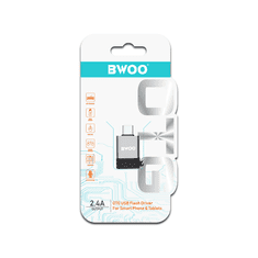 BWOO Adapter USB na USB-C BZ-35 siv