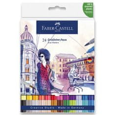 Faber-Castell Goldfaber Aqua Dual Marker set, 24 barv