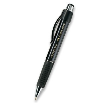 Faber-Castell Pisalo Grip Plus Ball 1407, M - črno