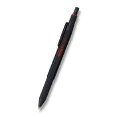Rotring Kroglično pero Multipen 600 Black 3 v 1 3 barve + mehanski svinčnik 0,5 mm