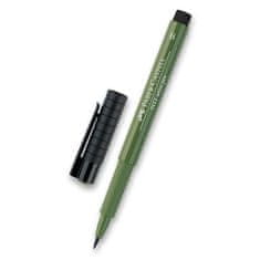 Faber-Castell Pitt Artist Pen Brush - 174, kromovo zelena, neprozorna