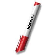Kores K-Marker Bela tabla - rdeča