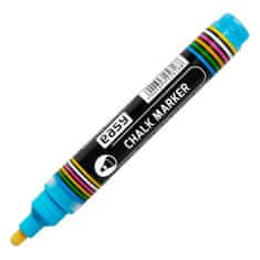 EASY Chalk Marker kredni marker modre barve, 10 kosov v pakiranju