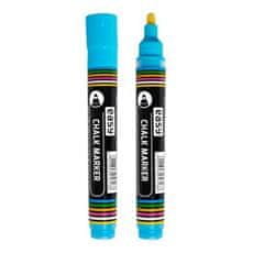 EASY Chalk Marker kredni marker modre barve, 10 kosov v pakiranju