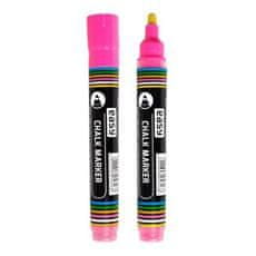 EASY Chalk Marker kredni marker roza, 10 kosov v pakiranju