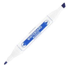 EASY Whiteboard Komplet 4 dvostranskih brisljivih markerjev z gobico