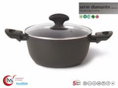 Lonec z neprebojno plastjo ¤20cm 2,8L s pokrovom DIAMANTE PRO indukcija