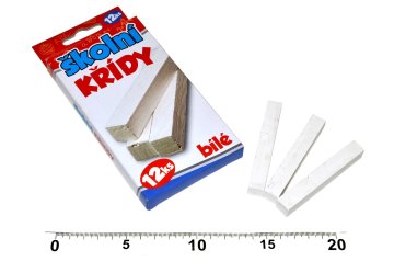 Šolske krede bele 7x11cm