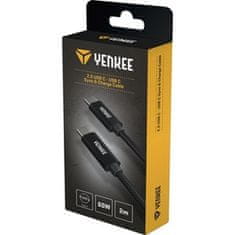 Yenkee YCU C102 BK Kabel USB C-C 2.0/ 2m YCU C102BK