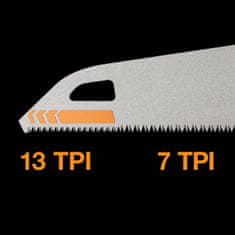 Fiskars PowerTooth ročna žaga, 550 mm,7