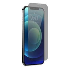 BASEUS Kaljeno steklo z 0,3 mm filtrom zasebnosti za iPhone 12 Pro Max (2 kosa)