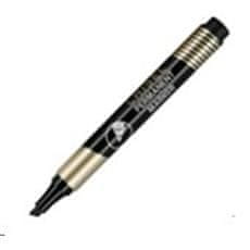 EASY PERM CHISEL Permanentni marker z rezano konico, 24 kosov v pakiranju, črn