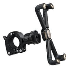 BASEUS Quick bike nosilec za telefon (črn)