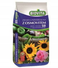 BioVita Univerzalna zemlja za rože z osmovitom 50 l