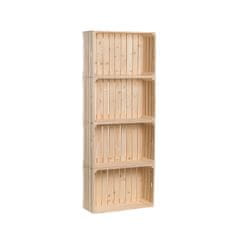 Čisté dřevo Polica CleanWood Box 156 x 60 x 24 cm
