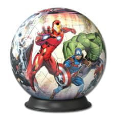 Avengers RAVENSBURGER 3D Puzzleball Marvel: Maščevalci 73 kosov