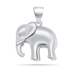 Brilio Silver Očarljiv obesek srebrnega slona PT73W