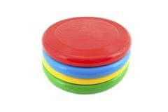 Teddies Frisbee leteči krožnik iz plastike 23cm 3 barve 12m+