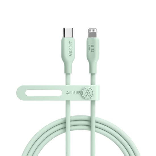 Anker 541 BIO kabel, USB-C na LTG, 0,9 m, zelen