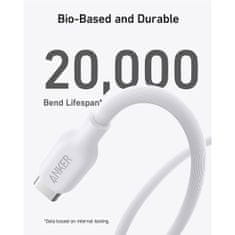 Anker 541 BIO kabel, USB-C na LTG, 1,8 m, bel