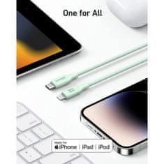 Anker 541 BIO kabel, USB-C na LTG, 1,8 m, zelen