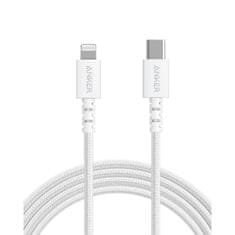PowerLine Select+ kabel, USB-C na LTG, 1,8 m, bel