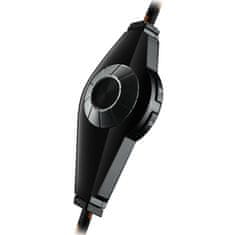 Canyon Gaming slušalke Corax GH-5A, USB + 3,5 mm priključek, nadzor glasnosti, 2v1, 3,5 mm adapter, 2 m kabel, črne