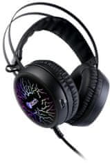 C-Tech Astro (GHS-16), slušalke za običajne igre, LED, 7 barv osvetlitve