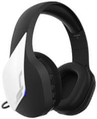 Zalman gaming slušalke z mikrofonom brezžične HPS700W 50 mm pretvorniki, USB, 3,5 mm enojni priključek, trajajo do 12 ur, belo-črne