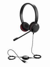Jabra Evolve 30 II/Stereo/Jack/Wire/MS/Black