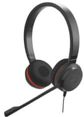 Jabra Evolve 20/Stereo/USB/Wire/Black/Red