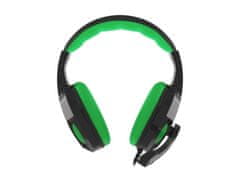 Genesis Gaming stereo slušalke Argon 100, zelene, 1x jack 4-pin